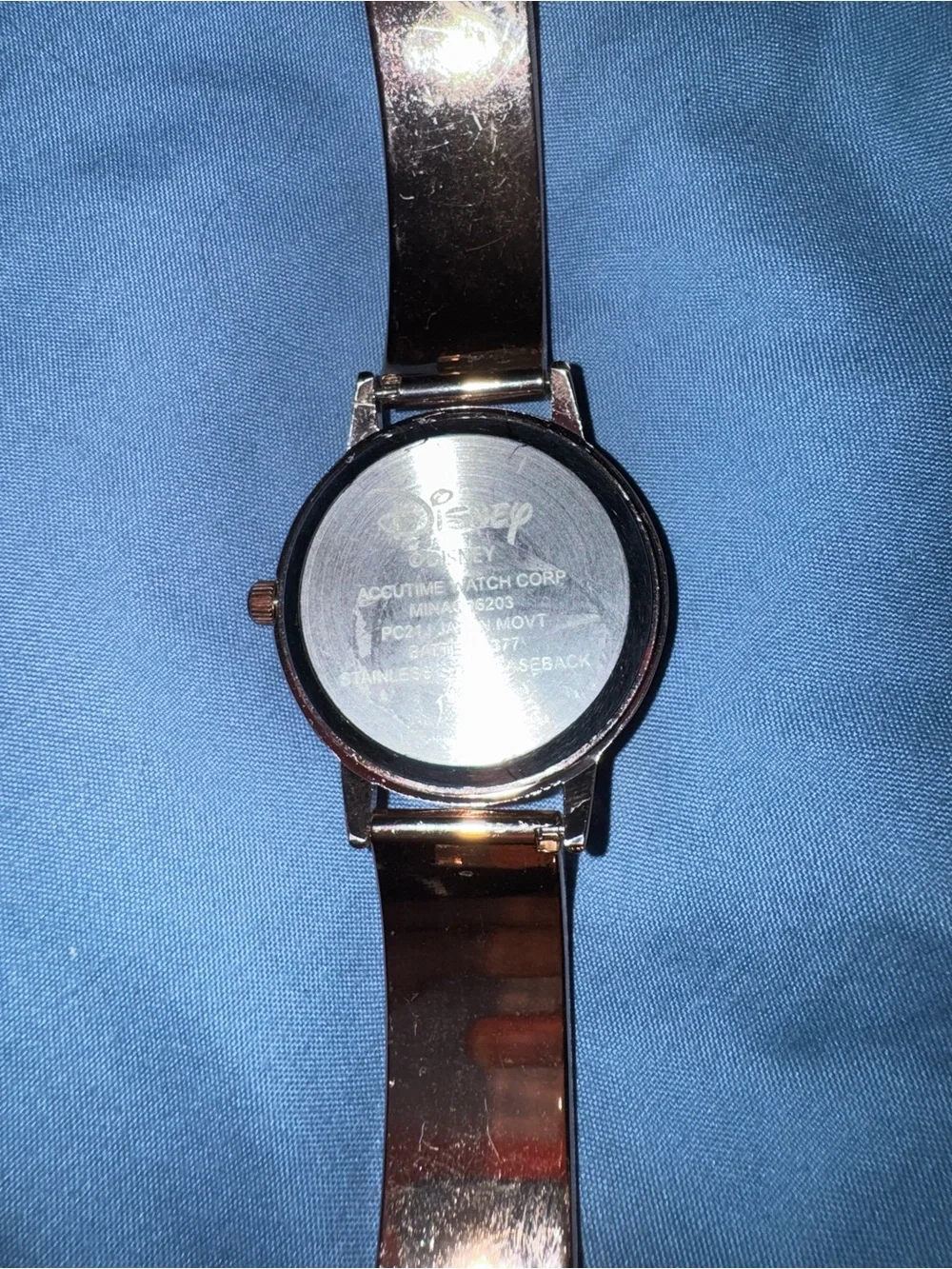 Disney Minnie Mouse Sparkle Pink Women's Watch